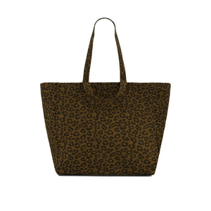 BOLSO Rose in April SHOPPER leop olive