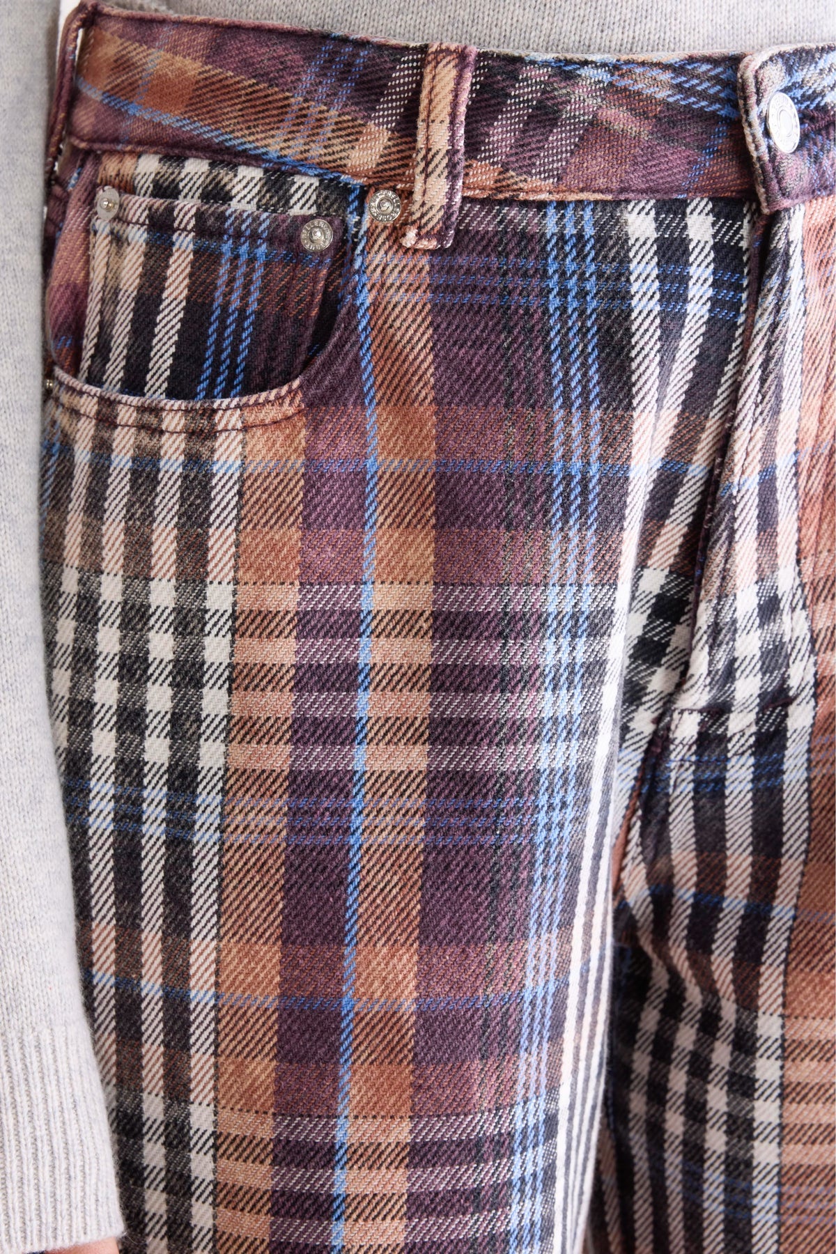 DENIM, JEANS Bellerose AW25 Paty check a