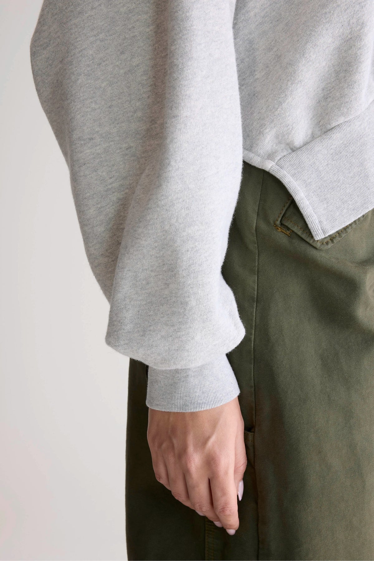 SUDADERA Bellerose AW25 Varola h grey