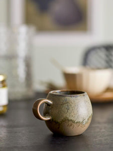 TAZA cup brown stoneware