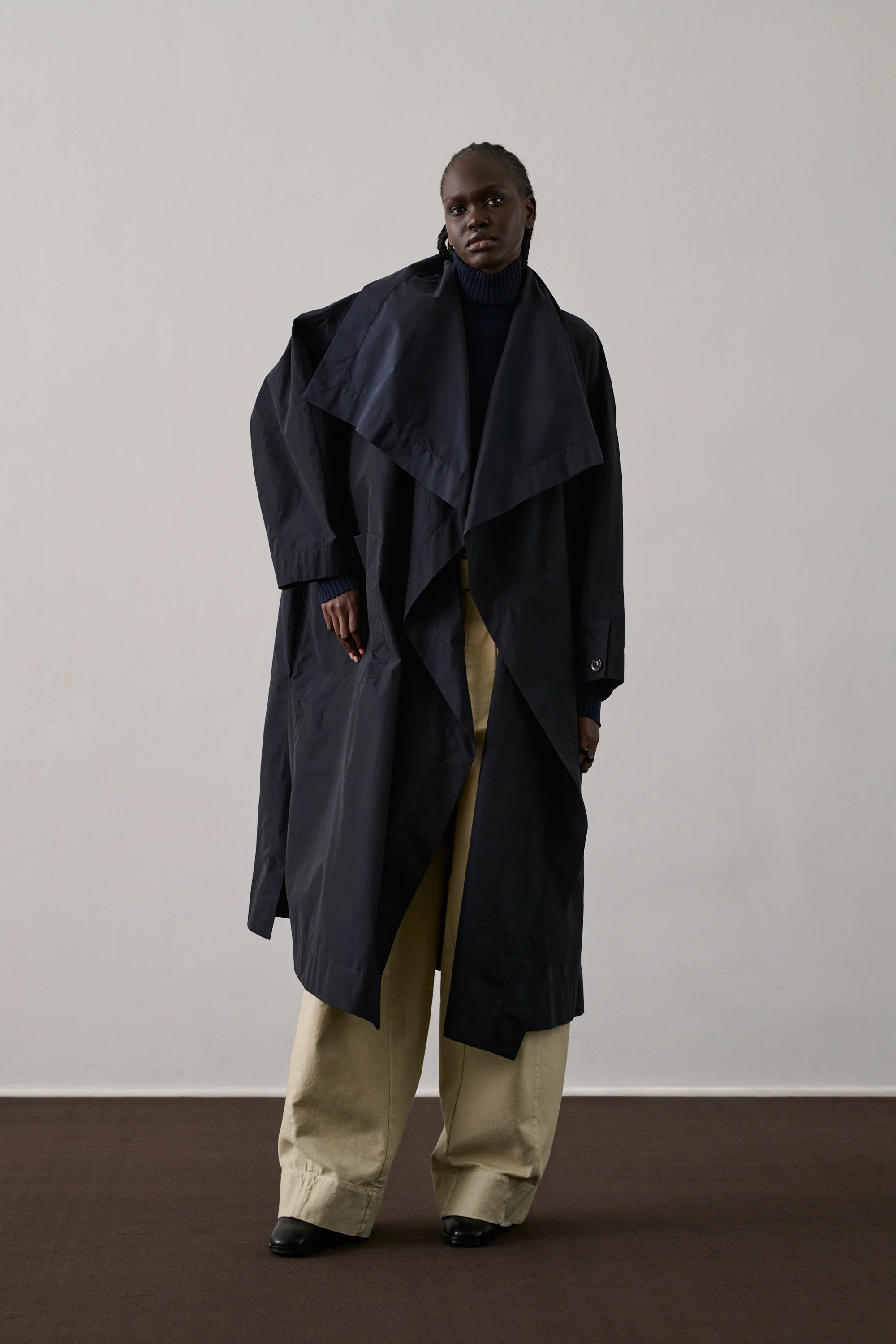 ABRIGO, GABARDINA Soeur AW25 Albatros navy