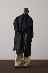 ABRIGO, GABARDINA Soeur AW25 Albatros navy