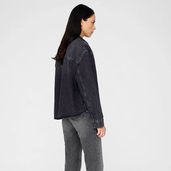 CAMISA Anine Bing AW25 Paxton arctic night