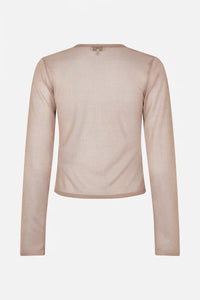 CARDIGAN Baum und Pferdgarten AW25 Crisje Warm taupe