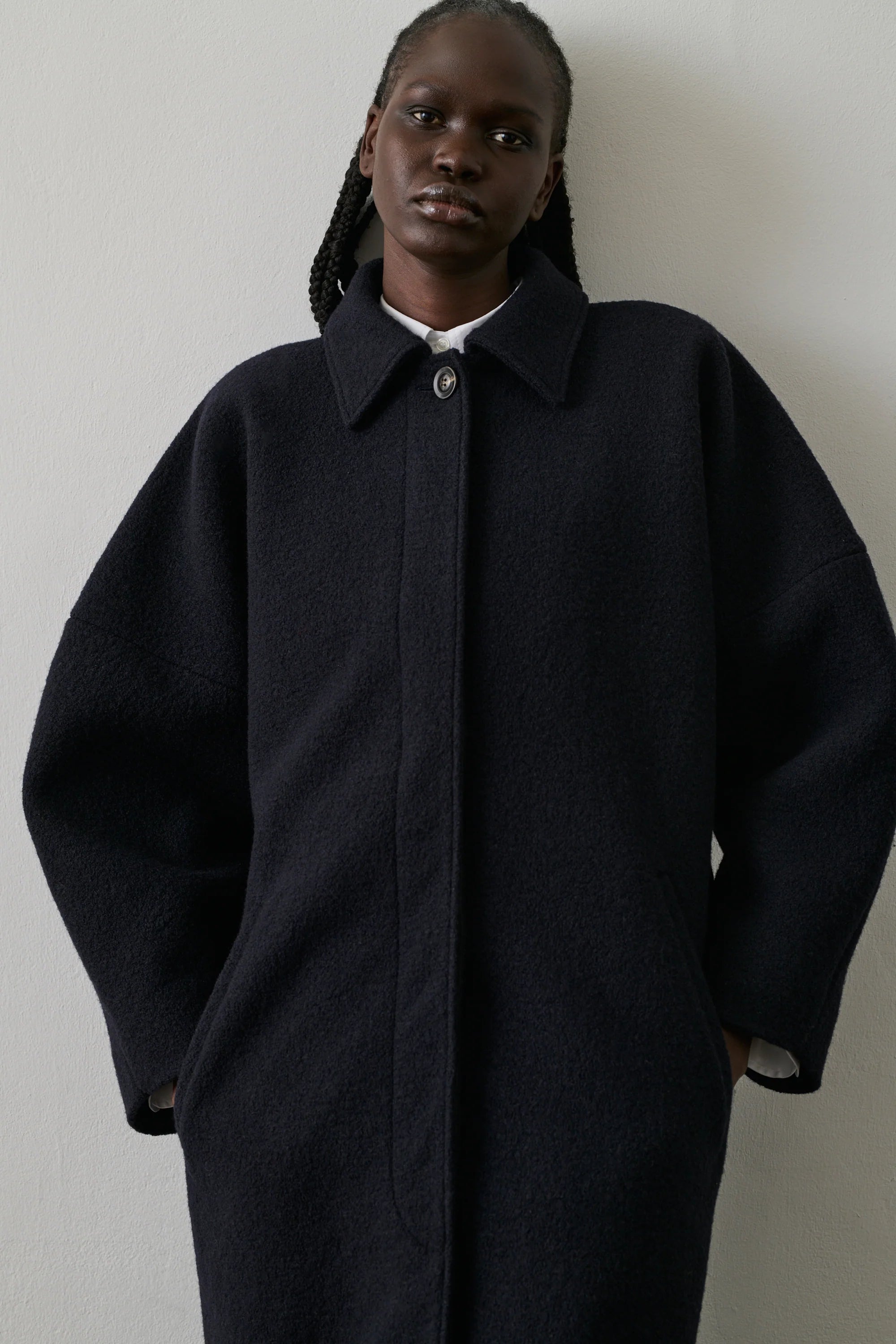 ABRIGO Soeur AW25 Guilheim marino