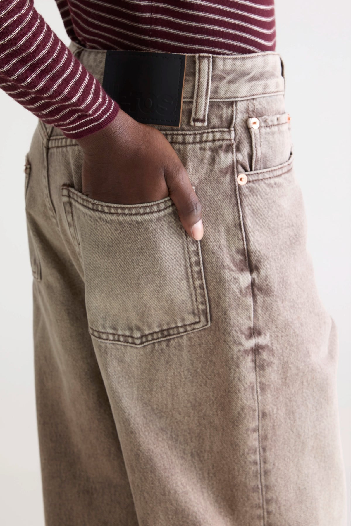 DENIM, JEANS Bellerose AW25 Poker brown snow