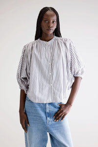 BLUSA Bellerose AW25 Ink stripe a