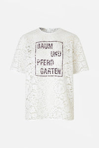 BLUSA, CAMISETA Baum und Pferdgarten AW25 Mandie white