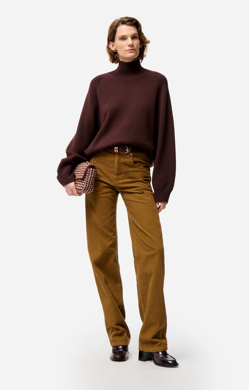 JERSEY Vanessa Bruno AW25 Frene chocolate