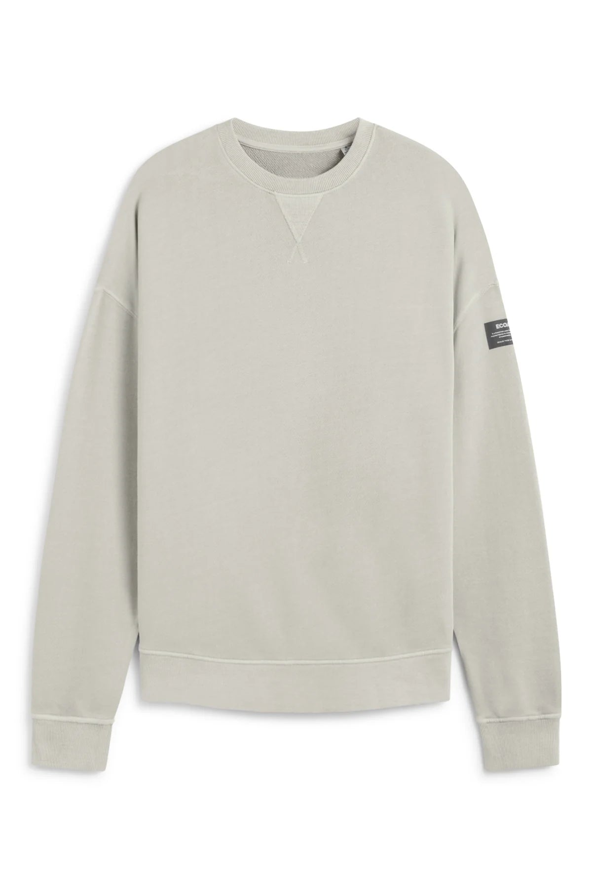 SUDADERA Ecoalf AW25 Elvas gris claro