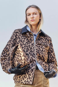 CHAQUETA Baum und Pferdgarten AW25 Beline camel leo