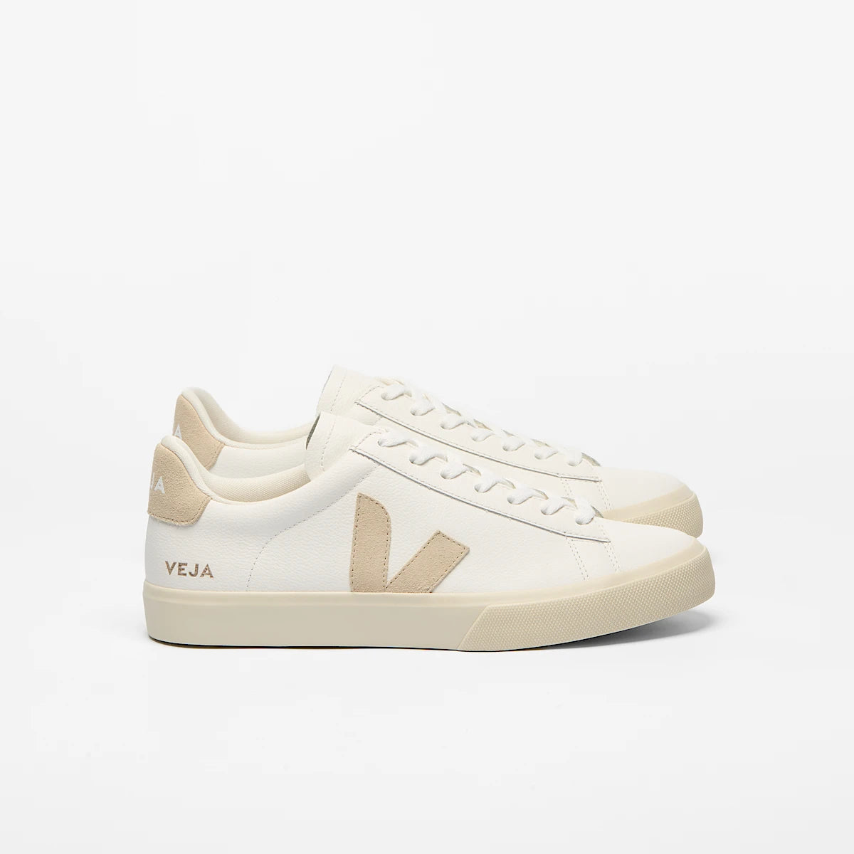 DEPORTIVAS Veja CAMPO CHROMEFREE LEATHER WHITE ALMOND