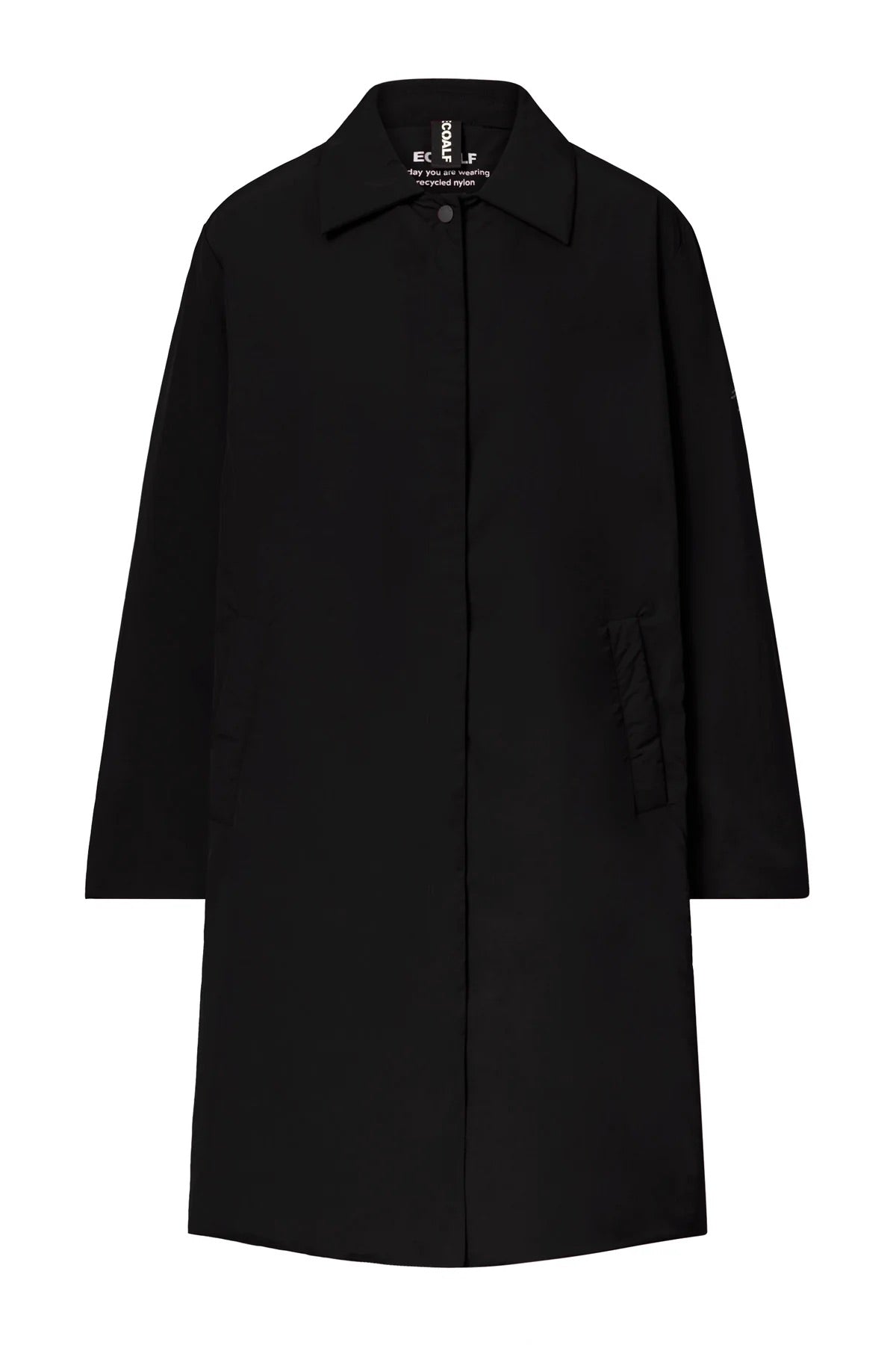 ABRIGO, CHAQUETA Ecoalf AW25 Marins black