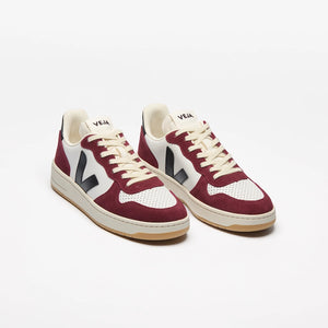 DEPORTIVAS Veja V-10 Prime leather white black amarante