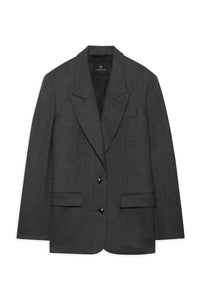 BLAZER Anine Bing AW25 ROSS DARK HEATHER GR