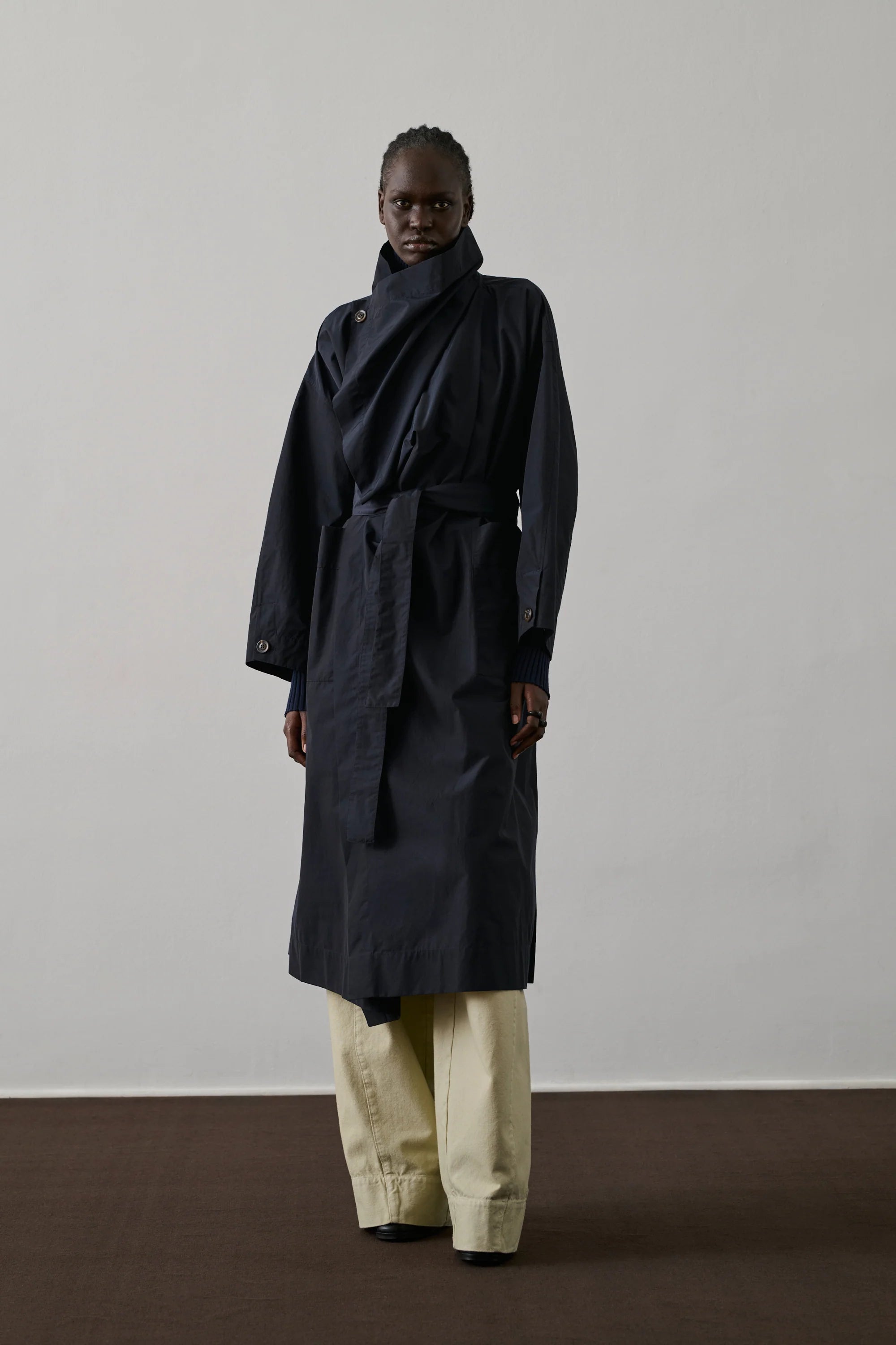 ABRIGO, GABARDINA Soeur AW25 Albatros navy