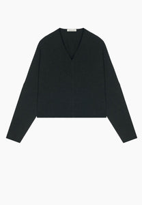 TOP, BLUSA Masscob AW25 Fini charcoal