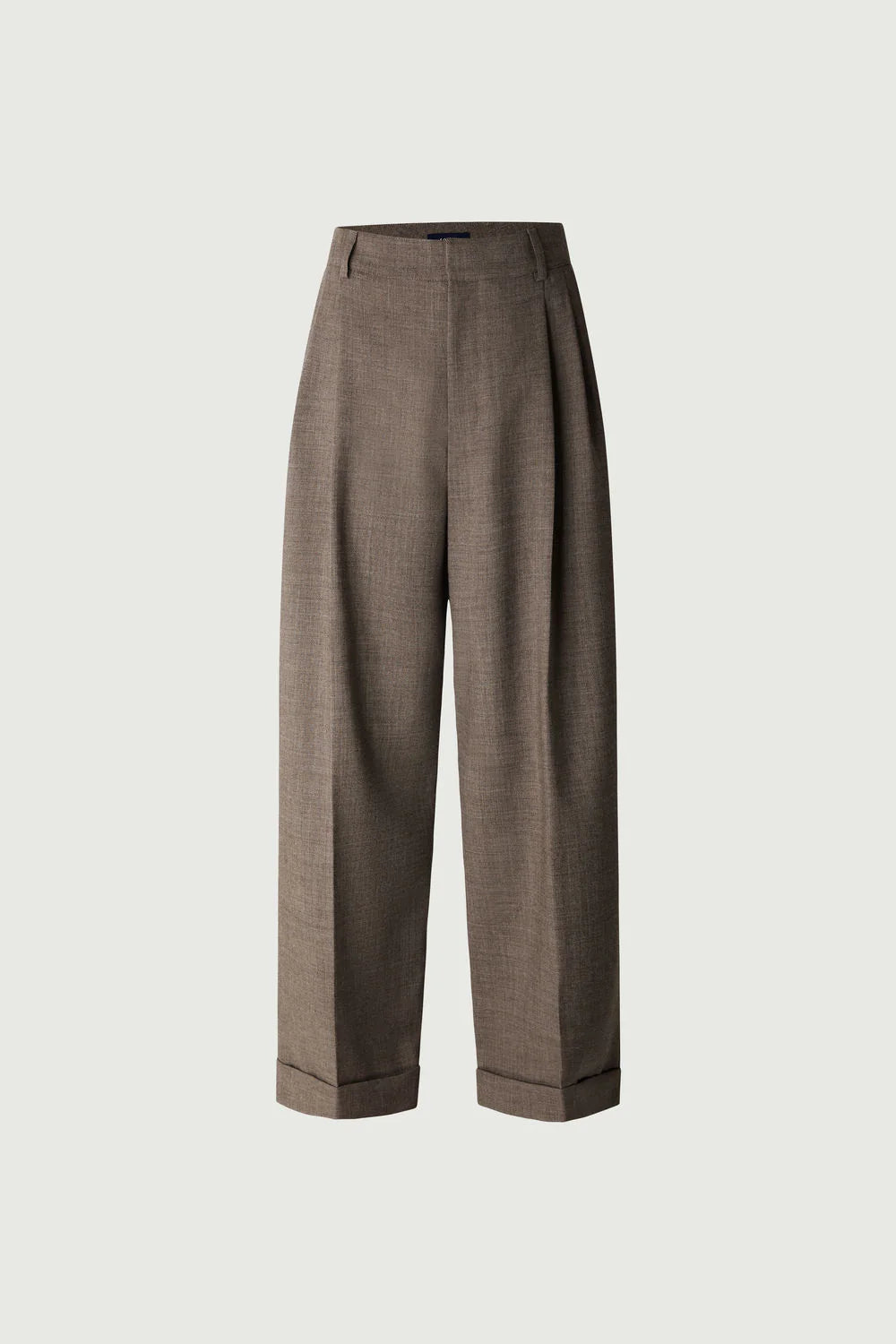 PANTALÓN Soeur Paris AW25 Watson marrón/crudo