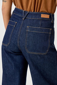 JEANS Five AW25 Lucia crop large dark blue