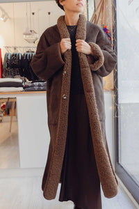 ABRIGO Vanessa Bruno AW24 Duran brown