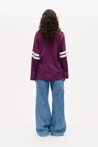 CAMISETA Baum und Pferdgarten AW25 Jeevana plum 99
