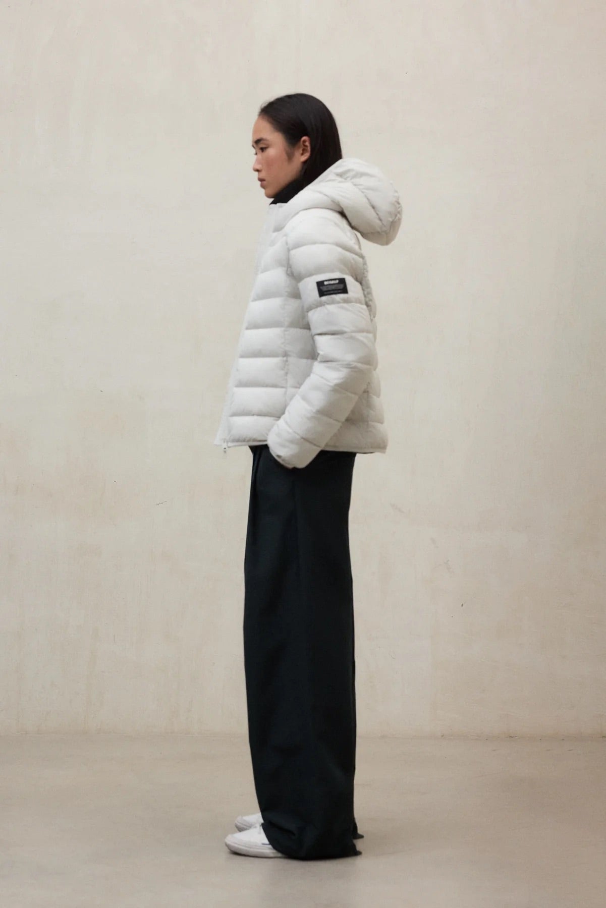 ABRIGO, CHAQUETA Ecoalf AW25 Aspenalf bone