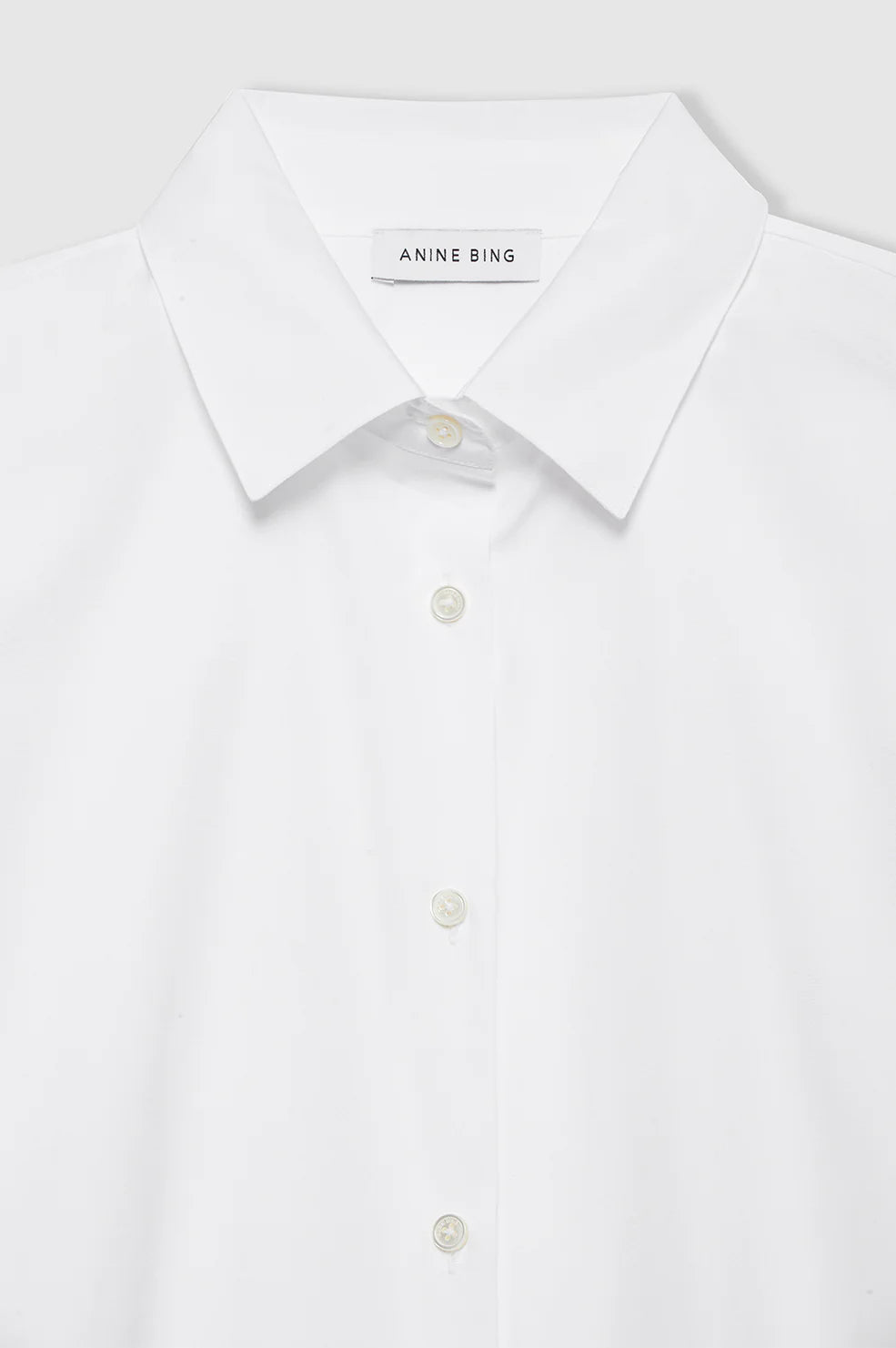 CAMISA Anine Bing AW25 Essie white