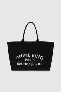 BOLSO Anine Bing tote canvas blk