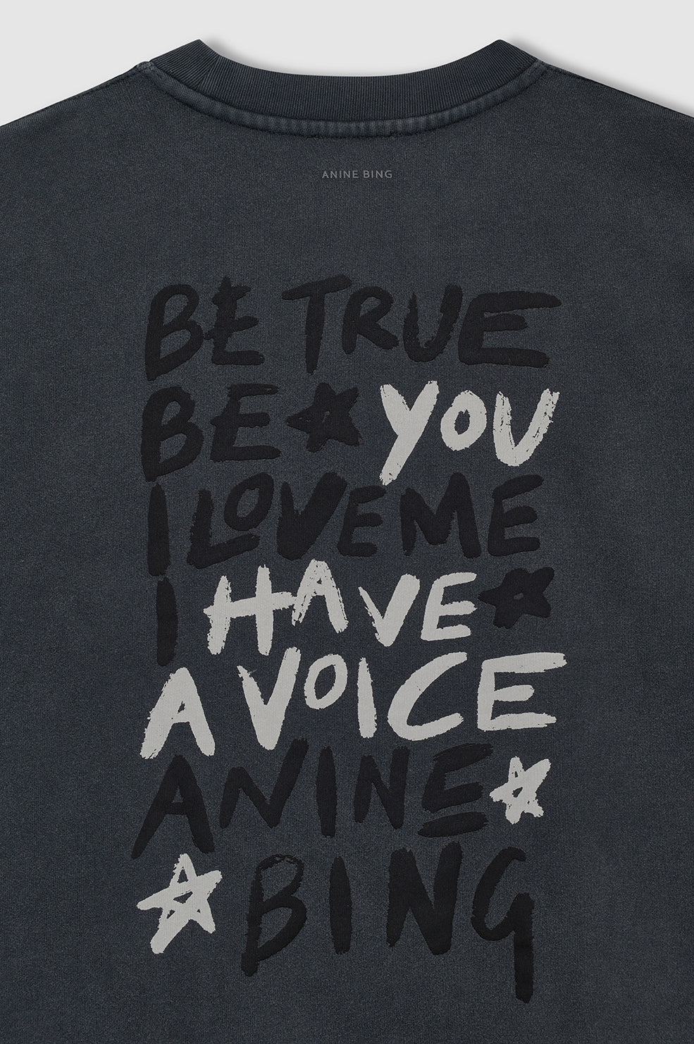 SUDADERA ANINE Bing AW25 Miles Empowerment vintage black