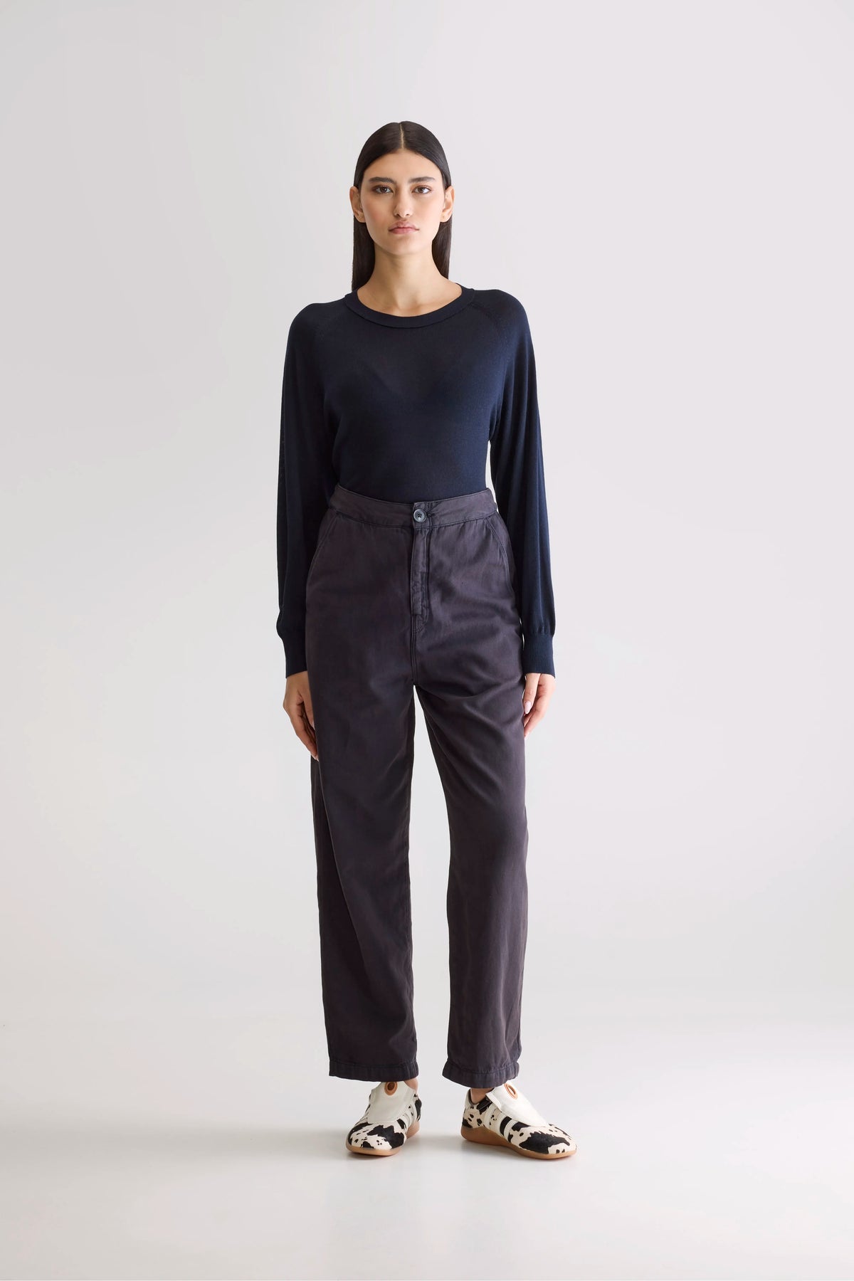 PANTALÓN Bellerose AW25 Pasop off black