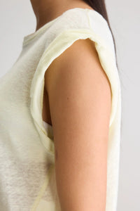 CAMISETA, TOP Bellerose SS25 Vlyn citrine