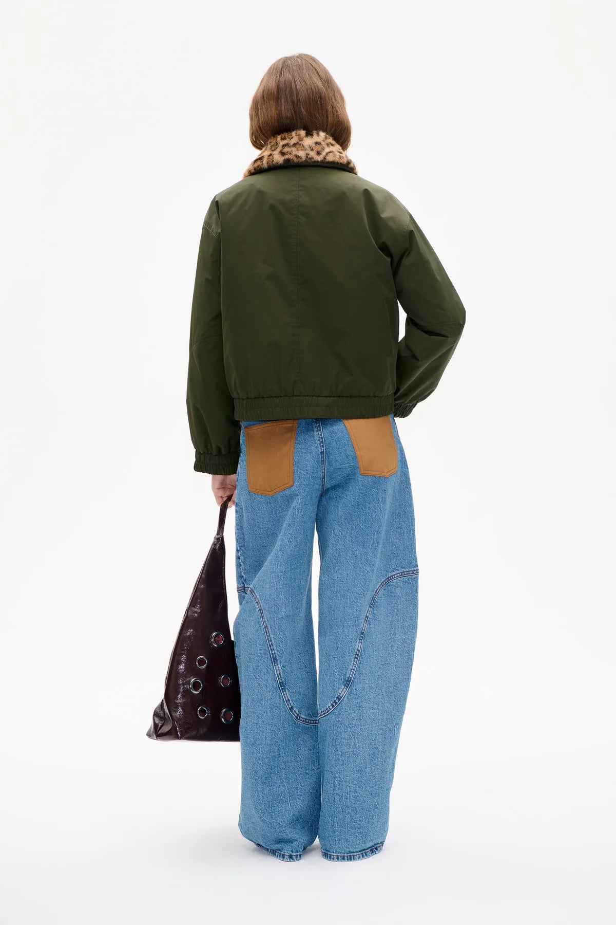 CHAQUETA, BOMBER Baum und Pferdgarten SS26 Bronte green leo