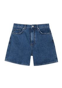 BERMUDAS, SHORTS Anine Bing SS25 Kat medium indigo