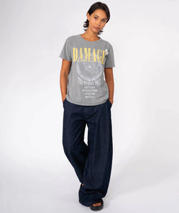 CAMISETA Newtone AW25 Starlight damage grey