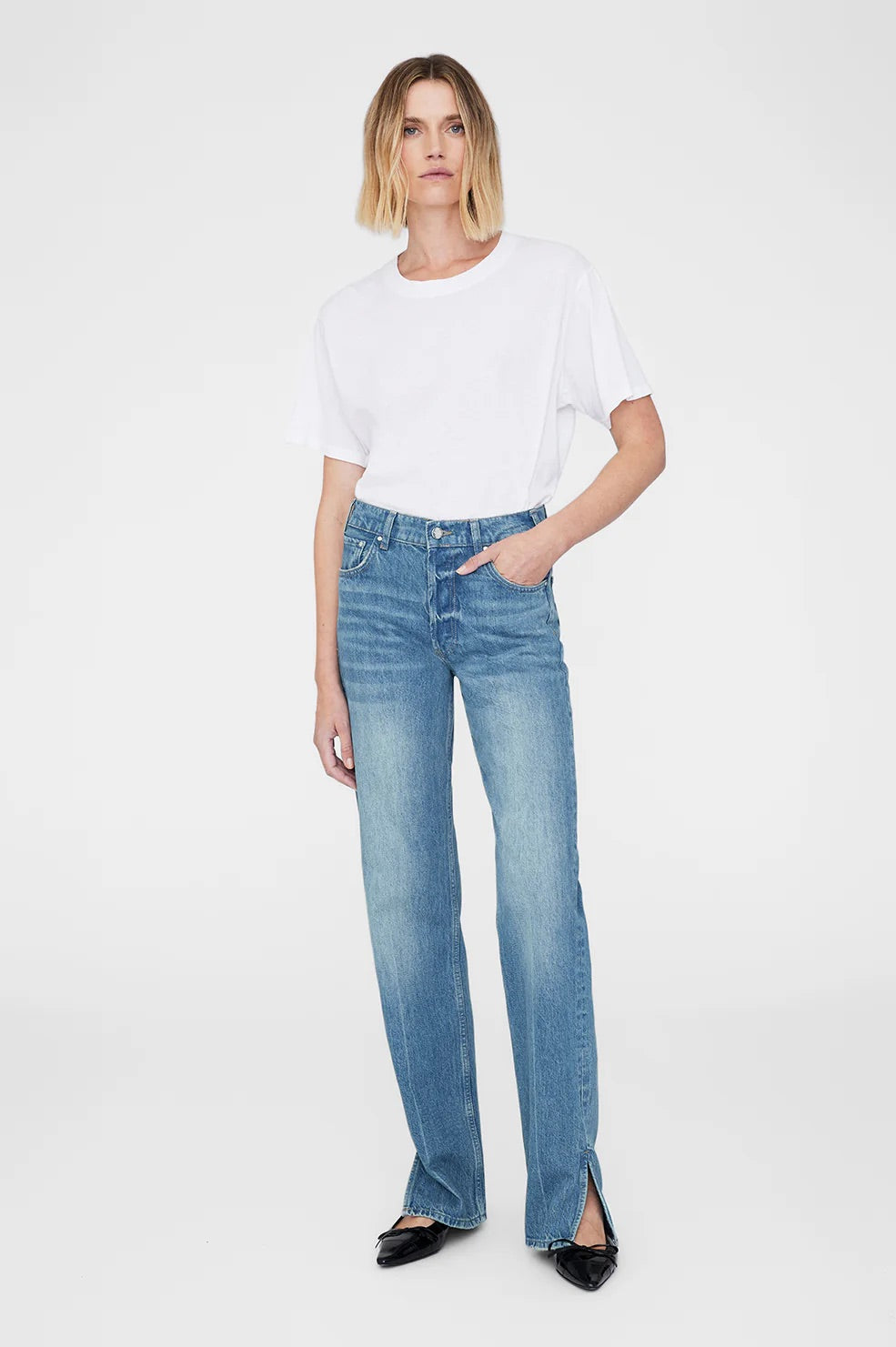 JEANS Anine Bing AW25 Roy jeans nordic blue