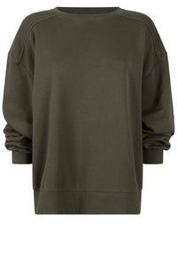 SUDADERA Humanoid AW25 shimmer jade
