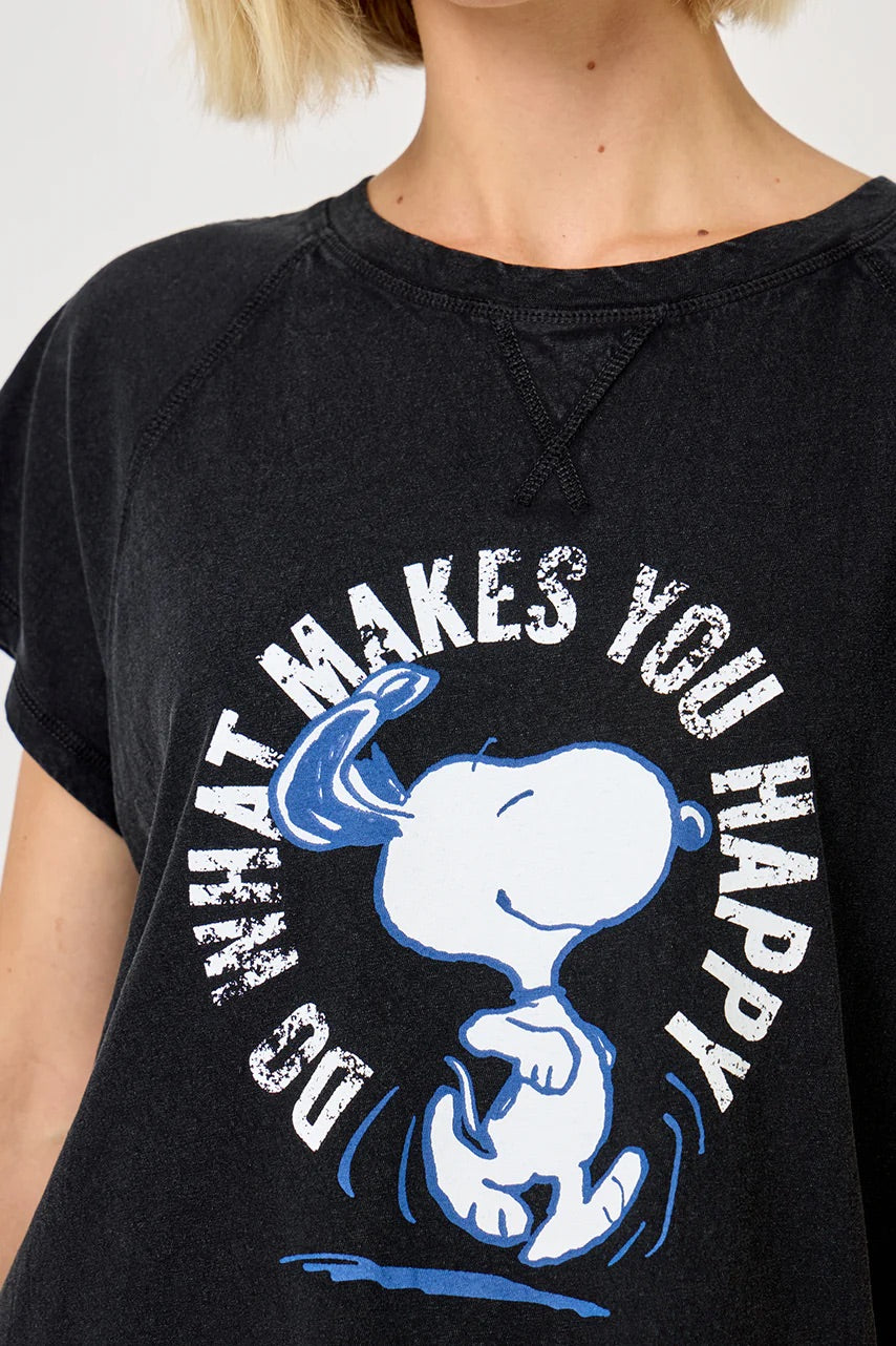 CAMISETA Five AW25 Snoopy happy acid grey