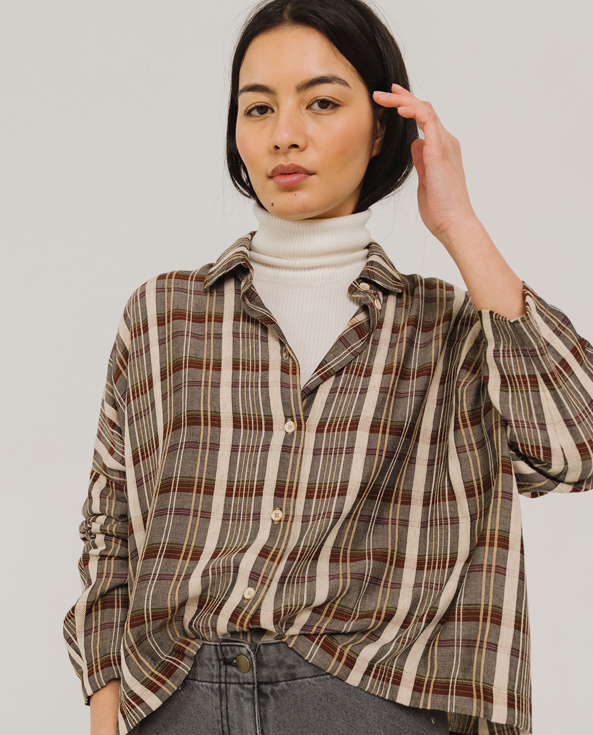 CAMISA Tinsels AW25 Wood Sevilla