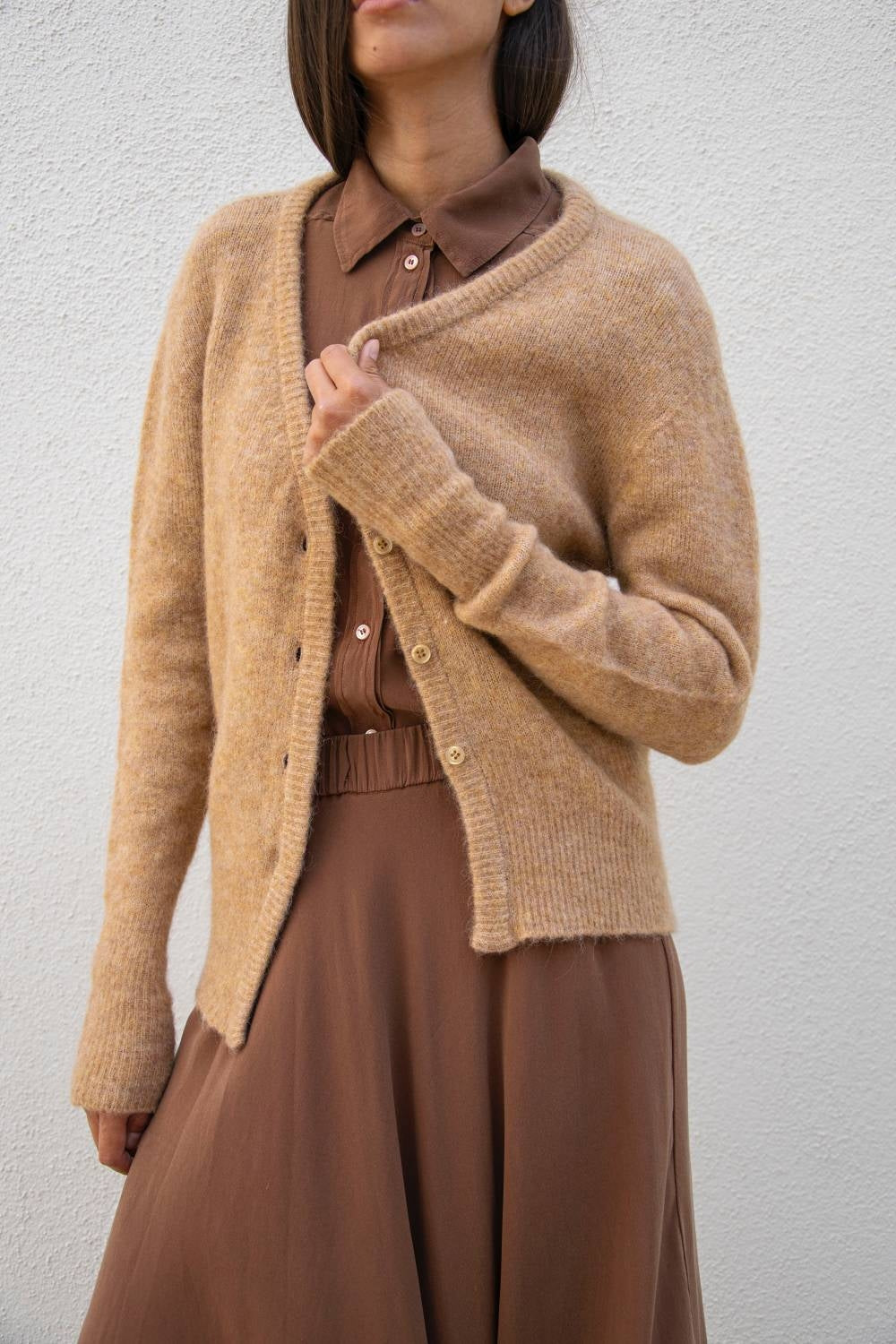 CÁRDIGAN The Avant AW25 Ecole camel
