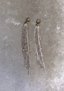 PENDIENTES Maison Bivouac Fall silver L