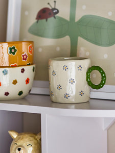 TAZA Nature stoneware Dorthea white