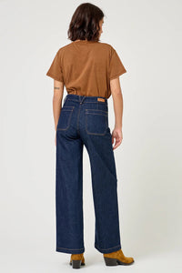 JEANS Five AW25 Lucia crop large dark blue