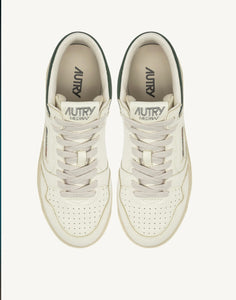 DEPORTIVAS Autry SNEAKER MED-WAY DE PIEL COLOR MARSHMALLOW Y MOUNTAIN