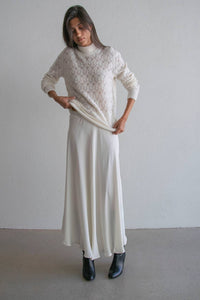 JERSEY The Avant AW25 Sant Marçel openwork off white