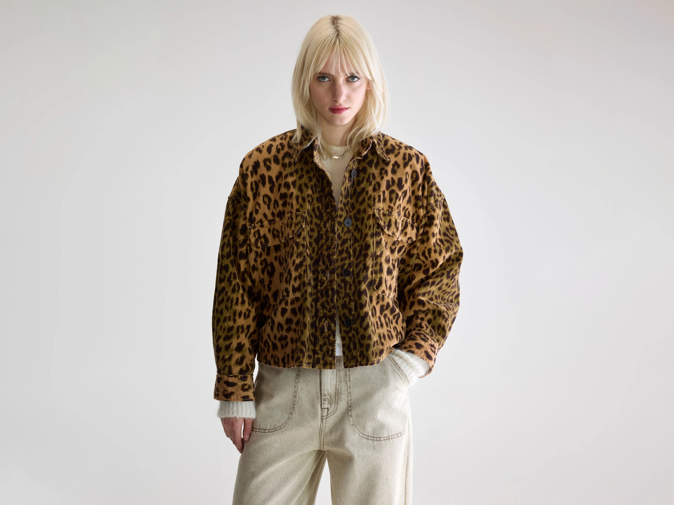 SOBRECAMISA Bellerose AW25 Wyat leop