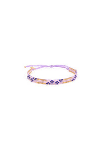 Pulsera Maison Plune México lilas