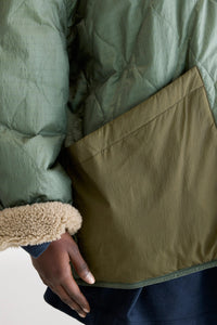 CHAQUETA Bellerose AW25 Hampton eucalyptus