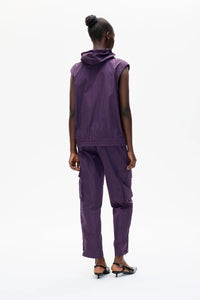 CHALECO Baum und Pferdgarten AW25 Becky plum
