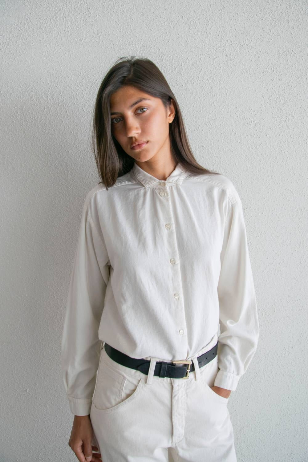 CAMISA The Avant AW25 Le Garçon blanco vintage