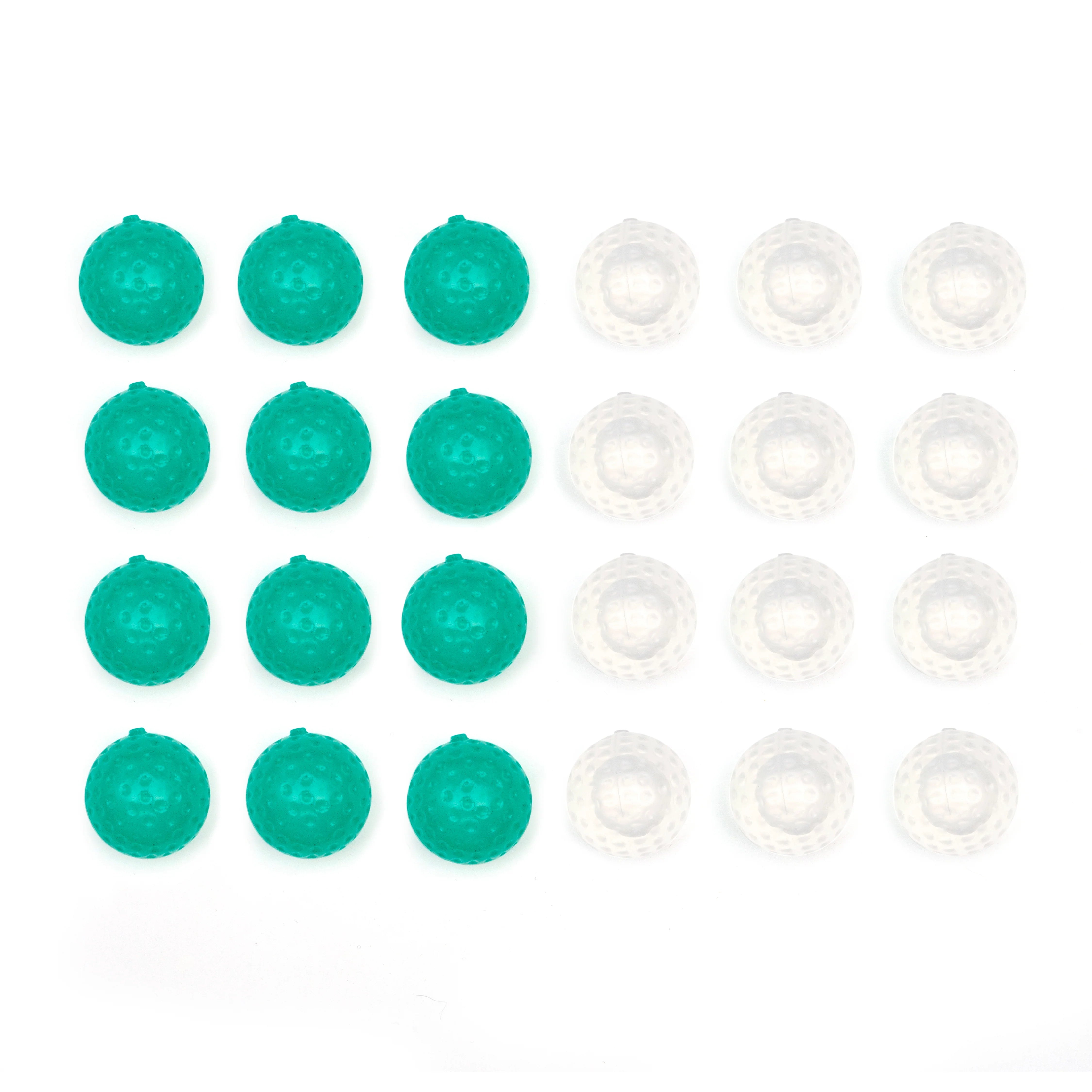 CUBITOS Kikkerland 24 cubitos de hielo reutilizables para pelotas de golf